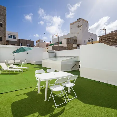 House In Palmas By The Ocean With Terrace * Las Palmas de Gran Canaria